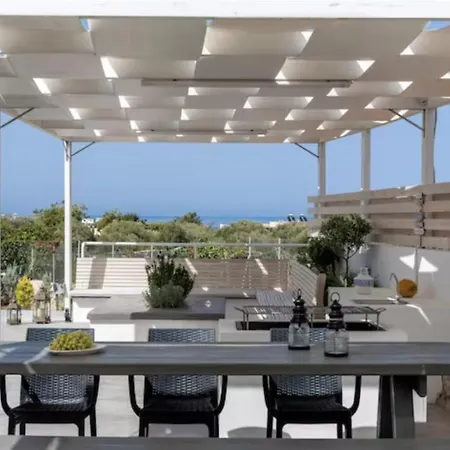 别墅 Alba Bianca Villa, Family Retreat With Heated Pool By Thinkvilla 赫索尼索斯